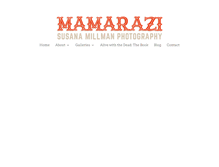 Tablet Screenshot of mamarazi.com